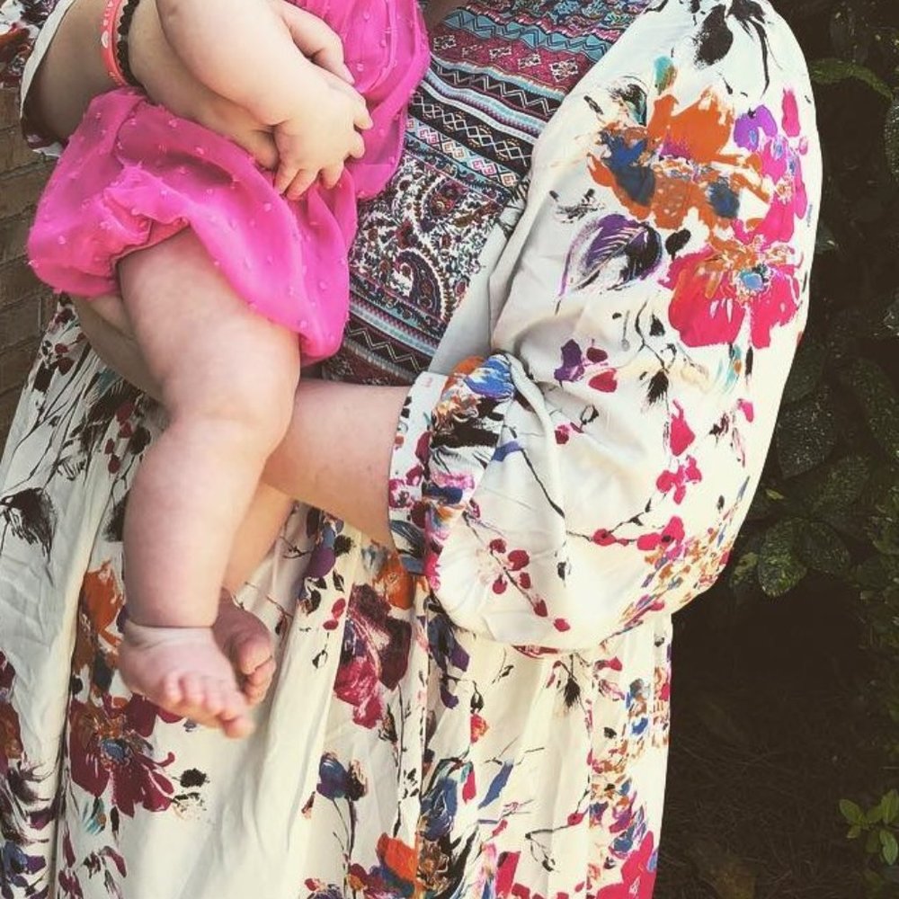 Boutique Bohemian Printed Spring Dress